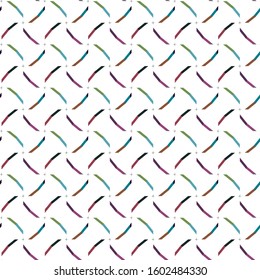 Seamless vector pattern in geometric ornamental style