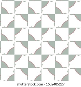Seamless vector pattern in geometric ornamental style