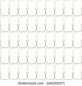 Seamless vector pattern in geometric ornamental style