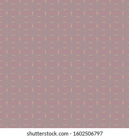 Seamless vector pattern in geometric ornamental style