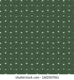 Seamless vector pattern in geometric ornamental style