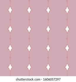 Seamless vector pattern in geometric ornamental style