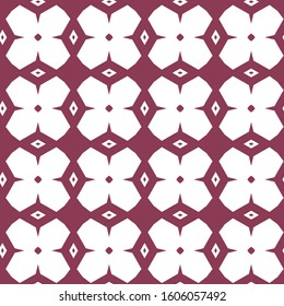 Seamless vector pattern in geometric ornamental style