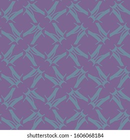 Seamless vector pattern in geometric ornamental style