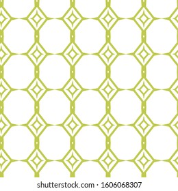 Seamless vector pattern in geometric ornamental style