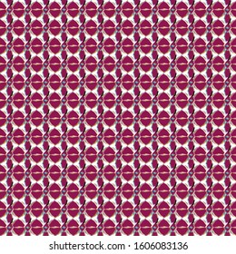 Seamless vector pattern in geometric ornamental style