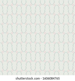 Seamless vector pattern in geometric ornamental style