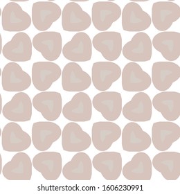 Seamless vector pattern in geometric ornamental style