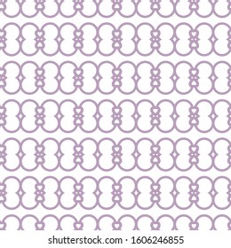 Seamless vector pattern in geometric ornamental style