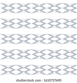 Seamless vector pattern in geometric ornamental style