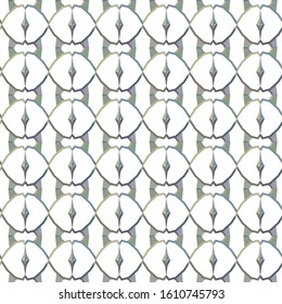 Seamless vector pattern in geometric ornamental style