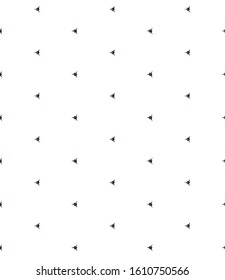 Seamless vector pattern in geometric ornamental style