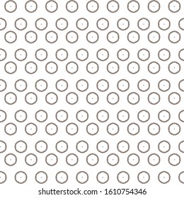 Seamless vector pattern in geometric ornamental style