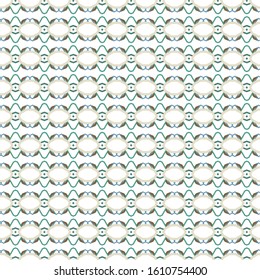 Seamless vector pattern in geometric ornamental style