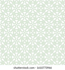 Seamless vector pattern in geometric ornamental style