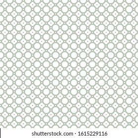 Seamless vector pattern in geometric ornamental style