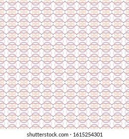 Seamless vector pattern in geometric ornamental style