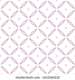 Seamless vector pattern in geometric ornamental style