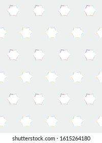 Seamless vector pattern in geometric ornamental style