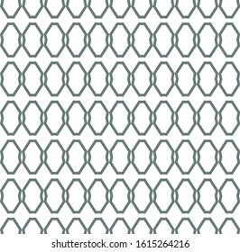 Seamless vector pattern in geometric ornamental style