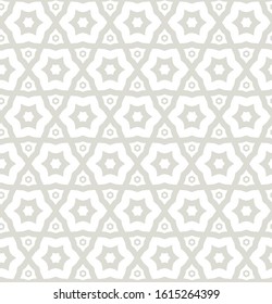 Seamless vector pattern in geometric ornamental style