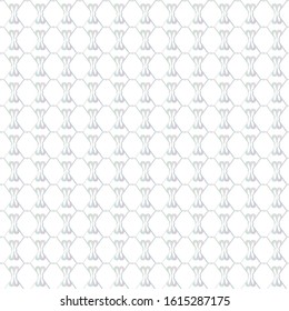 Seamless vector pattern in geometric ornamental style