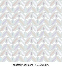Seamless vector pattern in geometric ornamental style