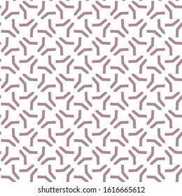 Seamless vector pattern in geometric ornamental style