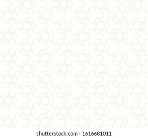 Seamless vector pattern in geometric ornamental style