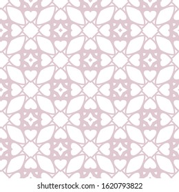 Seamless vector pattern in geometric ornamental style