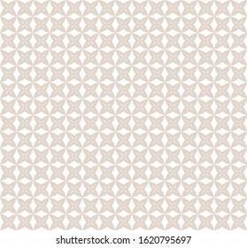 Seamless vector pattern in geometric ornamental style