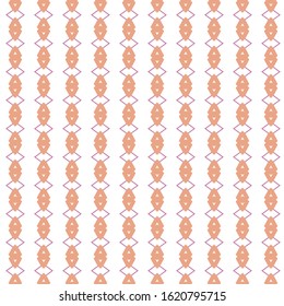 Seamless vector pattern in geometric ornamental style