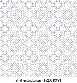Seamless vector pattern in geometric ornamental style