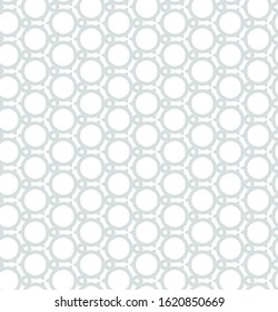 Seamless vector pattern in geometric ornamental style