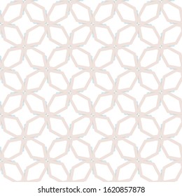 Seamless vector pattern in geometric ornamental style