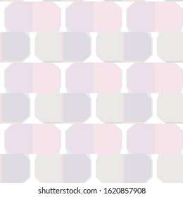 Seamless vector pattern in geometric ornamental style