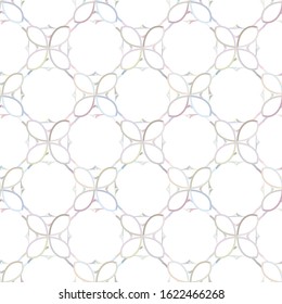 Seamless vector pattern in geometric ornamental style