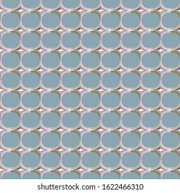 Seamless vector pattern in geometric ornamental style