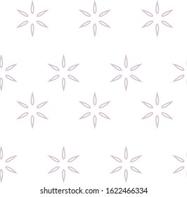 Seamless vector pattern in geometric ornamental style
