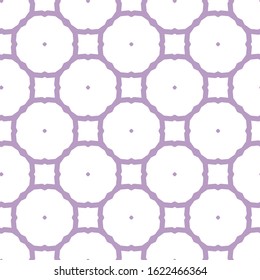 Seamless vector pattern in geometric ornamental style