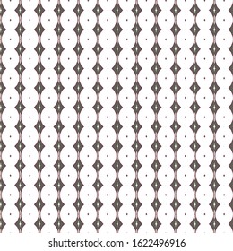 Seamless vector pattern in geometric ornamental style