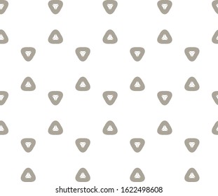 Seamless vector pattern in geometric ornamental style