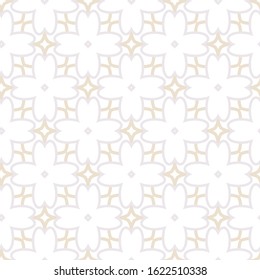 Seamless vector pattern in geometric ornamental style