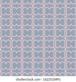 Seamless vector pattern in geometric ornamental style