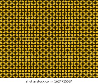 Seamless vector pattern in geometric ornamental style. 