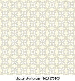 Seamless vector pattern in geometric ornamental style