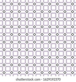 Seamless vector pattern in geometric ornamental style