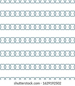 Seamless vector pattern in geometric ornamental style