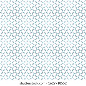 Seamless vector pattern in geometric ornamental style