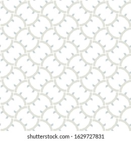 Seamless vector pattern in geometric ornamental style